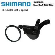 Shimano CUES U6000 Shifter 2s Left 10s 11s Right Side RAPIDFIRE PLUS 2x10speed 2x11speed SL-U6000 Fo