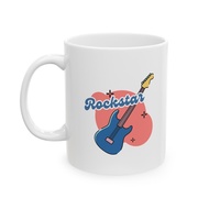 Blob Guitar Illustrative Music Rockstar Mug Ceramic Mug 11oz