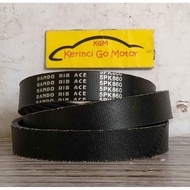 NEWEST BANDO VAN BELT 5PK 860 RIB BELT FAN BELT 5PK-860 FAN BELT ALUR