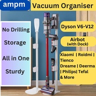 Vacuum Stand Vacuum Cleaner Storage Rack Stand Vacuum Holder Organiser for Dyson V12 V11 V10 V8 V7 V6 Airbot Dibea Dream