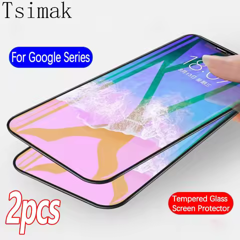 Screen Protector For Google Pixel 2 3 4 5 6 7 Pro 3A XL 4A 5A 6A 7A Fold Tempered Glass 9D Safety Fu
