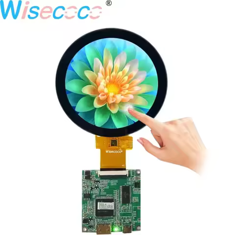 2.8 Inch IPS 480*480 Round Display TFT Touch LCD Driver Board IC SPI RGB 40 PIN Screen Wisecoco ST77