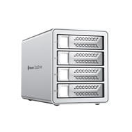 Yottamaster VN400C3 4 Bay Hard Drive Enclosure 10Gbps Daisy-Chain 4 Bay DAS Aluminum USB C DAS Enclo