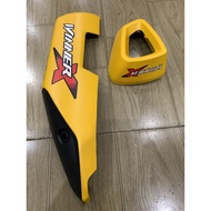 Winner x yellow exhaust cover and hood
