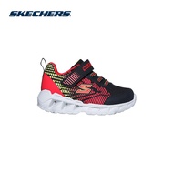 Skechers สเก็ตเชอร์ส รองเท้าเด็กผู้ชาย Boy Magna-Lights Shoes - 401506N-BKRD
