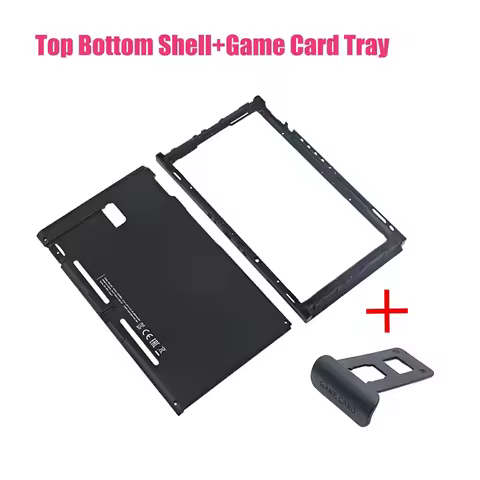 A77P-Replacement Shell For Nintendo Switch Top Bottom Shell Game Card Tray For Nintedo Switch Chassi