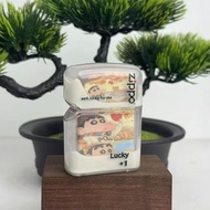 Zippo原裝正版 夜光流沙蠟筆小新 全新正貨防風煤油打火機