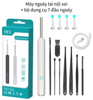 Máy Lấy Ráy Tai Nội Soi NE3 Không Dây có camera HD Hình Ảnh Sắc Nét Điều Khiển Qua App