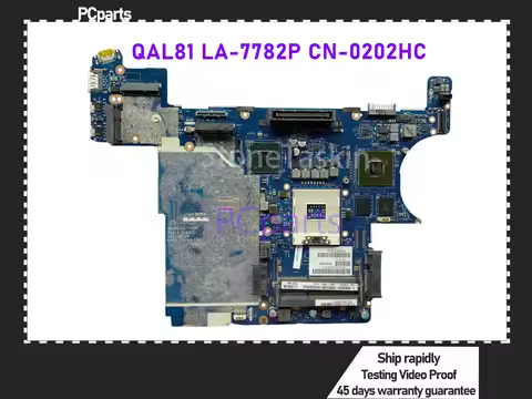 PCparts Best Value CN-02V2HC For Dell Latitude E6430 Laptop Motherboard QAL81 LA-7782P N13M-NS1-A1 S