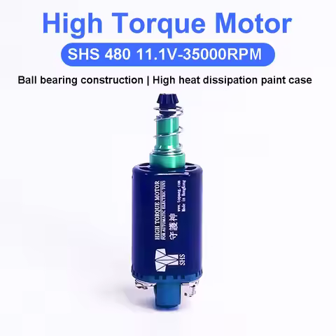 Guardian 35000 RPM SHS AEG Motor High Torque Motor 11.1V 35000 Twisted Speed Motor Long Axis Air Sof