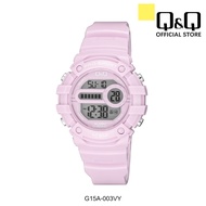 Q&amp;Q Japan by Citizen Ladies/Kids Resin Digital Watch G15A