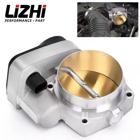 LIZHI 90mm Enlarged Throttle Body for 2003-2012 Dodge Ram Jeep Hemi V8 5.7L 6.1L 6.4L 4591847AC/AB/A