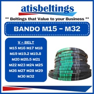 BANDO PANASONIC Washing Machine Belt - V Belt M20 M20.5 M21 M21.5 M22 M22.5 M23 M24 M25 M26 M27 M28 