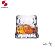 [Pasabahce] Leafy Leafy Whiskey Glass 300mL Spirit Glass Mixing Glass Cocktail Glass Whiskey Glass W