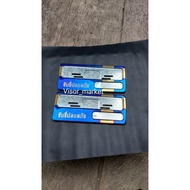 MOTORCYCLE NUMBER PLATE FRAME 1 SET TWOTONE NUMBER PLATE THAILAND BAKARAN NUMBER PLATE FRAME