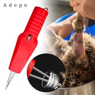 [Adepe] Electric Quick Feather Plucker Portable Poultry Hair Removal Device Plastic Automatic Plucke