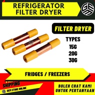 Refrigerator Tools Copper Filter Dryer / Drier Filter Peti Sejuk / Fridges and Freezers AC-8421 (15g