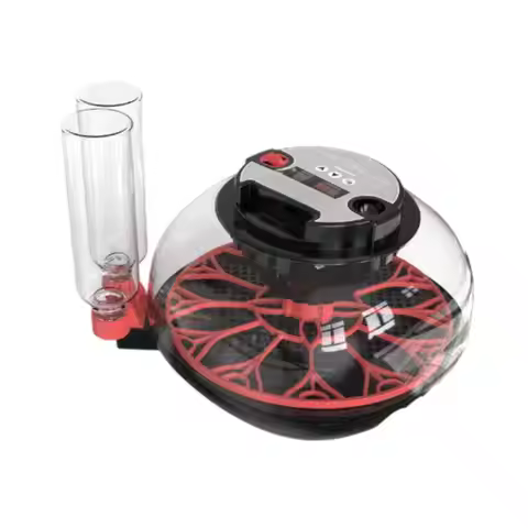 Egg Incubator 7 Eggs with Automatic Egg Turner Compact Farm Hatchery Poultry Hatcher Machine for Goo