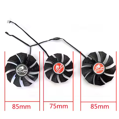 Colorful GeForce RTX 3060 3070 3080 Ti 3090 NB 12G-V Graphics Video Card Cooling Fan 87MM RTX3090 Co