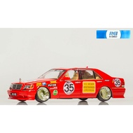 Car Model Mercedes-Benz Racing 1:24 Mercedes Benz AMG No.35 Camel Filters W140 300SEL Modified Toy
