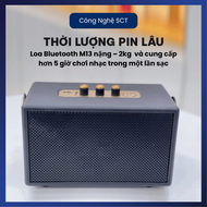 LOA BLUETOOTH M13 ÂM THANH SỐNG ĐỘNG ÂM BASS CỰC MẠNH THIẾT KẾ SIÊU BỀN PIN SIÊU KHỦNG