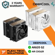 Flexi Tech DEEPCOOL AK620 G2 AIR COOLER - BLACK/WHITE
