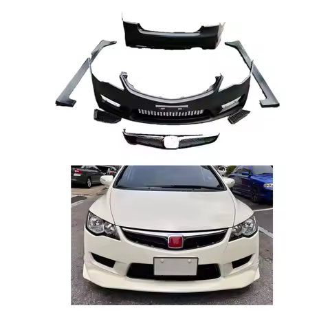 Civic FD Body Kit Car Bumpers for Civic Upgraded FD2 Type R Body Kit Civic 2006-2011 Body Kit