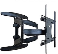 TV Mount,Sturdy The Wall-Mounted TV Bracket can be rotated and Tilted, and is Used for a Full-Motion TV mounting Frame for 32-80 inch TVs, with a Maximum Load of 69.8kg TV Rack