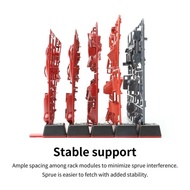 DSPIAE Model Panel Holder Parts Stand PT-SR for Gundam DIY Model Making Parts Plate Model Storage Ra