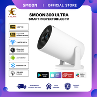 SMOON 300 ULTRA SMART PROYEKTOR LCD TV - INCLUDE SPEAKER -  GOOGLE STORE - ANDROID - NETFLIX - YOUTU