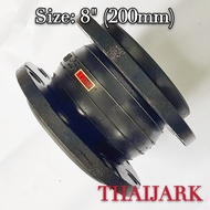 8" Single Bellow Flexible joint, Ductile Iron flange, Rubber Expansion Joint, Rubber Bellow, Flange 