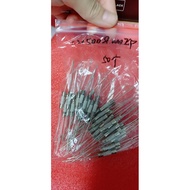 T8AH250V T8A 250V with pin 5*20mm ceramic fuse 0215008 taping  50PCS -1lot