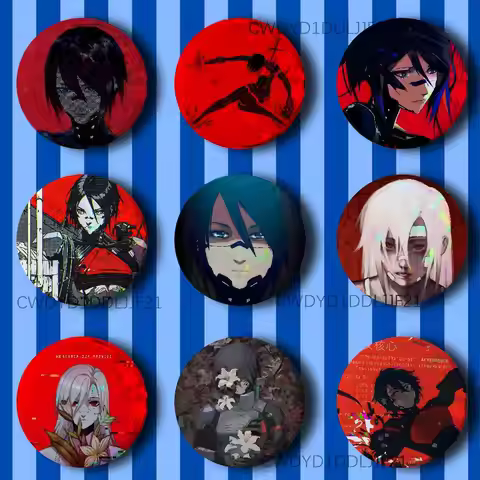 Game S-Signalis Button Pins Tinplate Brooches Cartoon Creative Badge for Backpack Clothes Decor