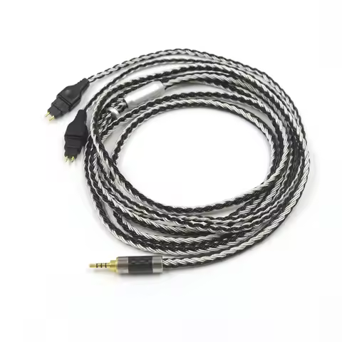 New Upgrade Replacement 16 Core Cable For Sennheiser HD414 HD650 HD600 HD580 HD565 HD545 HD535 HD525