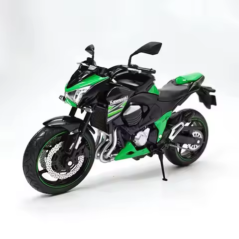 1/12 Kawasaki Ninja Z800 Racing Cross-country Motorcycle Model Simulation Metal Toys Motorcycle Mode