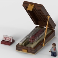 Dexter Morgan Blood Slide Box MOC building block Set –Killer Trophy Case, Forensic Blood Slides Coll