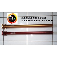 Seatpost saddle pole 39.9MM X 60CM ALLOY