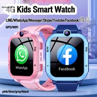 Gleamstrid New 4G WIFI Smart Watch For Kids google play Whatsapp / youtube / tiktok Video Call GPS T