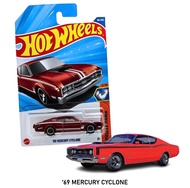 HOTWHEELS 69 MERCURY CYCLONE ลิขสิทธิ์แท้100% โมเดลรถเหล็ก HOT WHEELS โมเดลรถ hot wheel  HW33A3 # C4