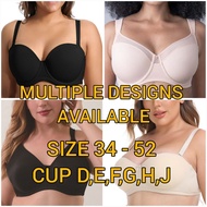 32B 32C 32D 32E 34F 38B 38C 38D 38F 38G 40C 40D 40F 40G 40H 42F 42G 44E 44F 44G 50C 50D Big cup bra 