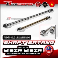 Y15 Y16 Tyre Shaft I Batang Shaft I Stainless Steel I Front - Gold / Rear - Silver I Pair Set for Y1