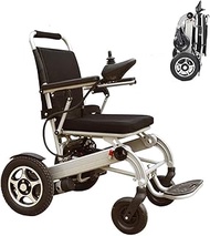 Lightweight for home use Electric Wheelchair Portable Folding Mobility Power Chair Durable Wheelchair Safe and Easy to Drive for Extra Comfort