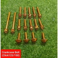 HENG CRANKCASE BOLT SET (for HONDA CLICK 125/150i)