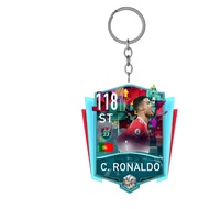Ronaldo fifa mobile card design Keychain