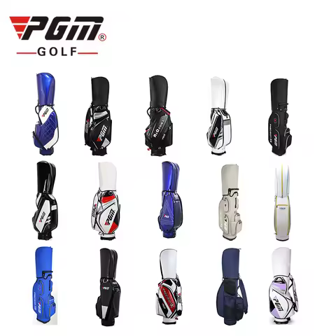 PGM Brand Factory Golf Standard Cart Bag Wholesale Custom Caddy Trolley Staff Golf Bag