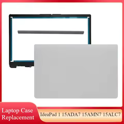 Original New For IdeaPad 1 15ADA7 IdeaPad 1 15AMN7 LCD Back Cover Rear Lid Top Screen Housing Case F