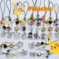 【PuCa】Pikachu phone charms/keychain/phone strap/thunder/pokemon/mimikyu/funny/cute/kawaii/anime/ash/