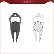 [Lohobby] Golf Repair Tool Bottle Opener Heavy Duty Golf Equipment Golf Putting Green Fork