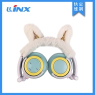 Custom Plush Headphones  Bluetooth Headset Cute Plush Cat Ear Headphones Bluetooth Headset Wireless