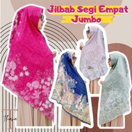 ready Jilbab Segi Empat Motif Jumbo Lasercut Premium 130x130